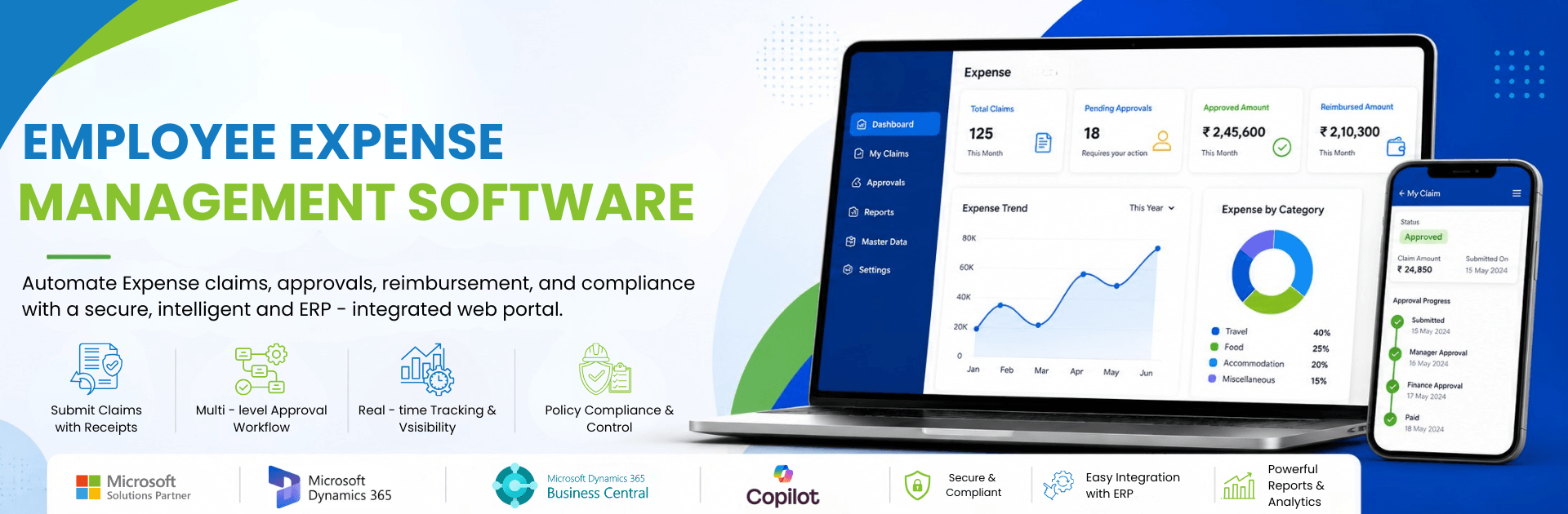 Automate Employee Expense Management with a Smart Web Portal