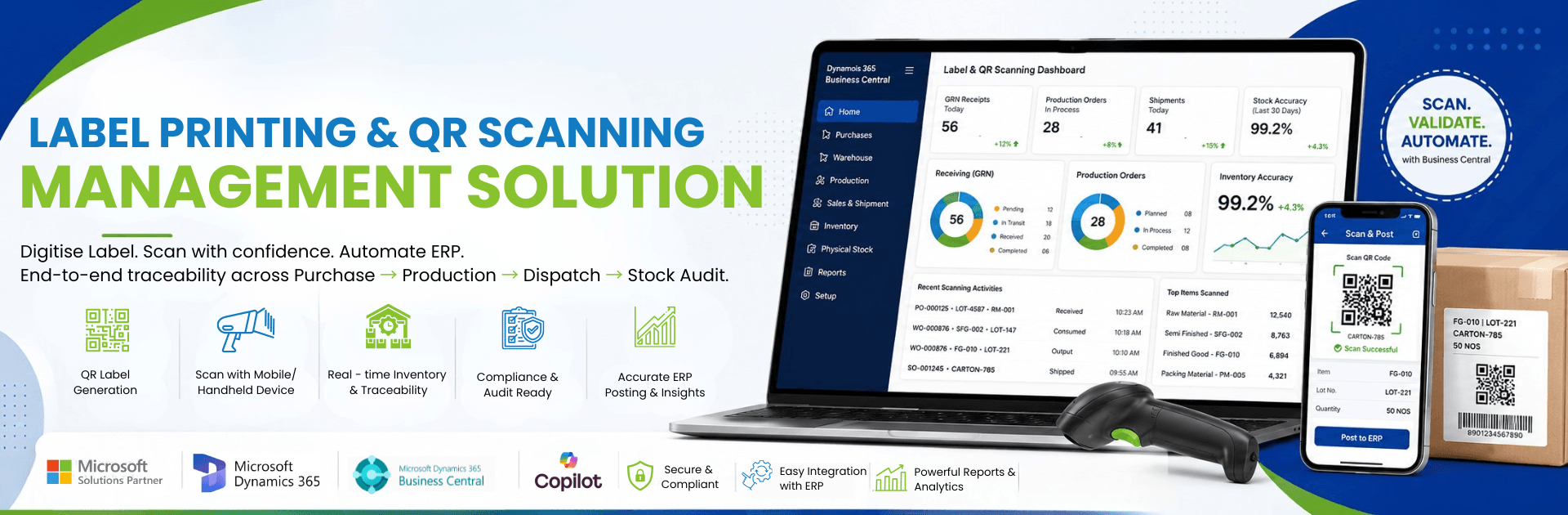 Label Printing & QR Scanning Solution India