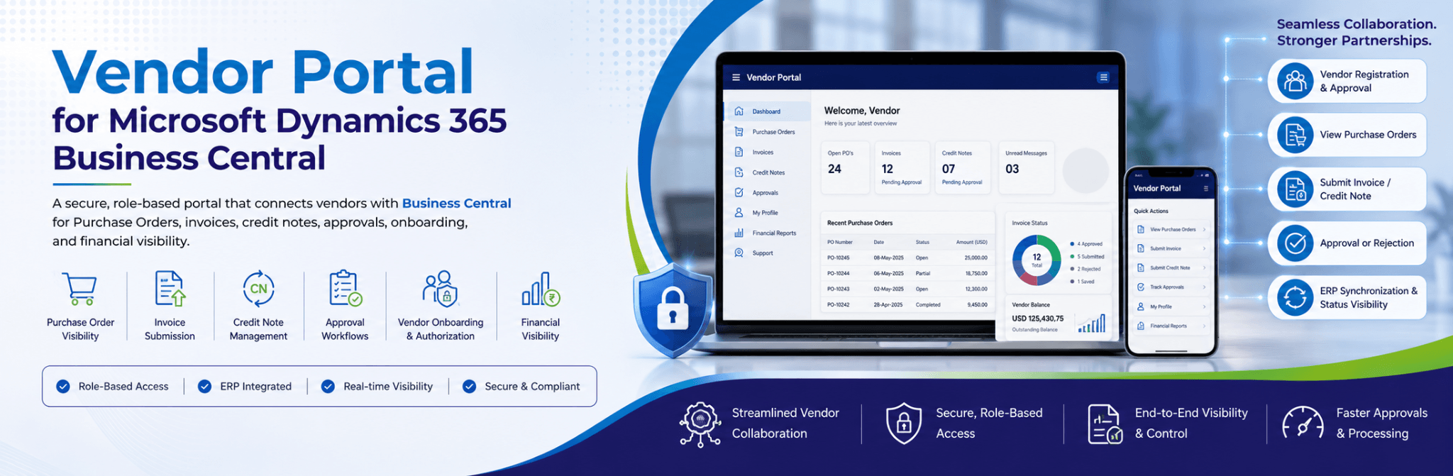 Vendor Portal for Microsoft Dynamics 365 Business Central