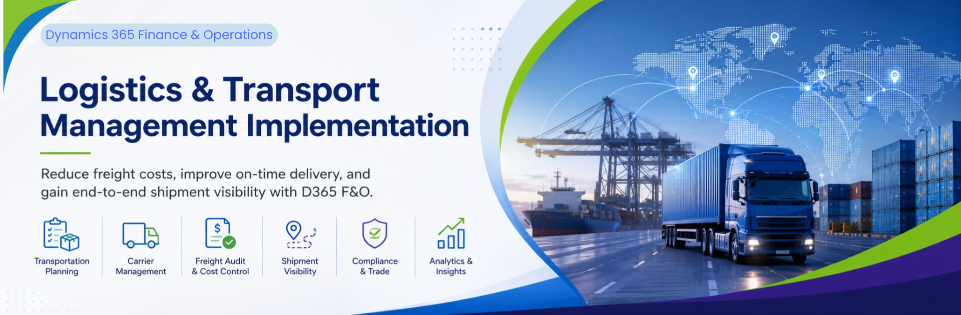 Dynamics 365 Logistics & Transport Management Implementation Services